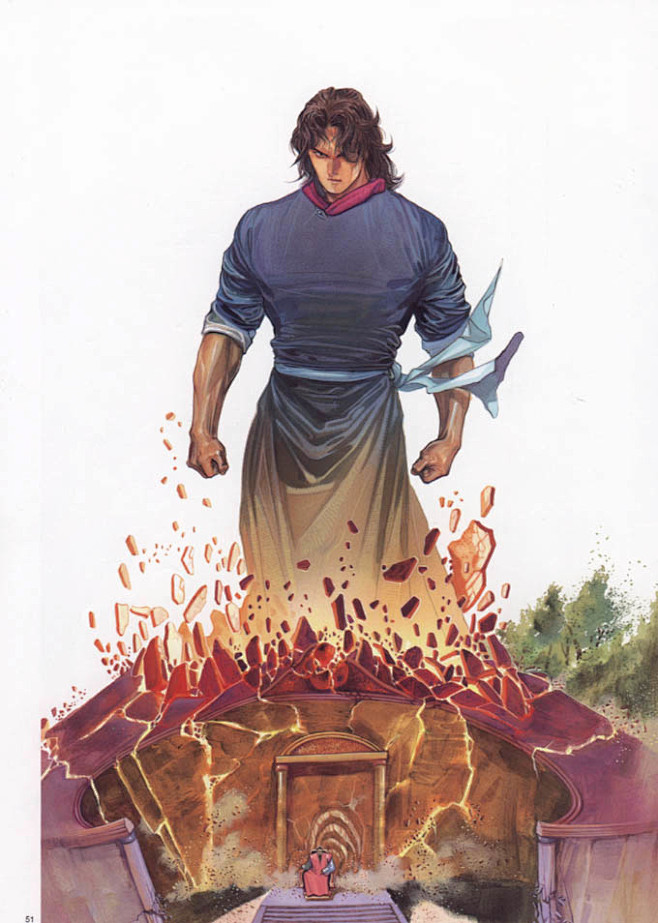 马荣成作品风云插画集第四辑