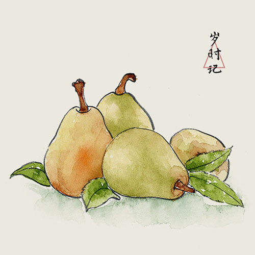 梨子大寒天干正是吃梨的季节