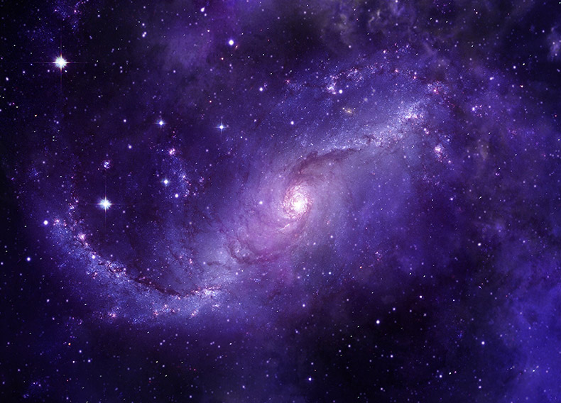 紫色星空 星空背景 星空夜空 宇宙星空 背景图片 Cc0 免费图片