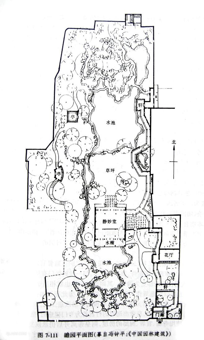 20張蘇州園林罕見平面圖景觀設計秋凌景觀網景觀設計師培訓秋凌景觀網