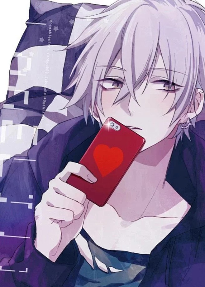 动漫二次元男生少年