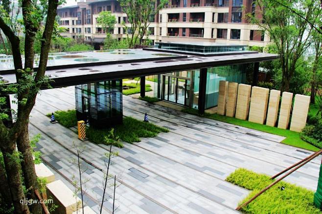 现代大门-花瓣网|陪你做生活的设计师 | d design 致澜景观 : 致澜