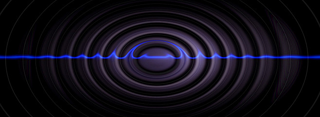 黑色科技声音声波光线海报banner科技感科技风高科技图库png图片网