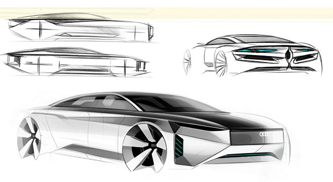 Sketches from my Studium in Pfozrheim 