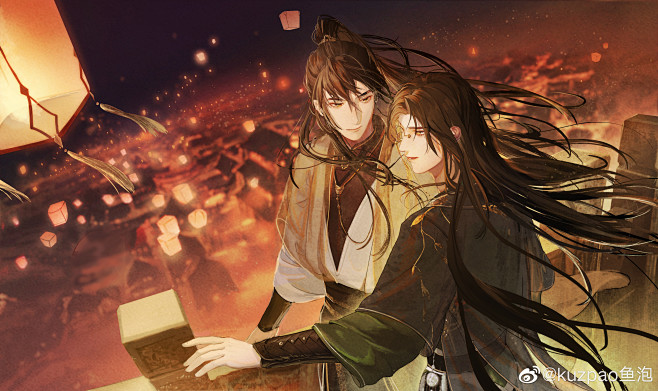 78杀破狼顾昀长庚kuzpao鱼泡作品古风耽美bl古风纯爱插画小说同人