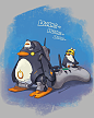 Penguin Robot, Yuqian Cheng : Penguin Robot for toys design