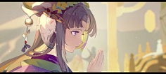 画画的小雅采集到cg插画