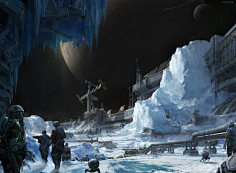 艺数绘采集到科幻场景