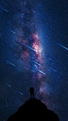 HaleyComet采集到星月夜