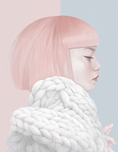 塞到喉咙还能吃采集到插画 人物