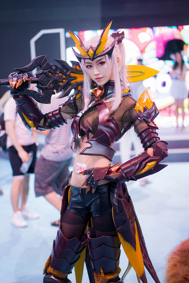 王者荣耀花木兰cosplay半次元第一中文cos绘画小说社区