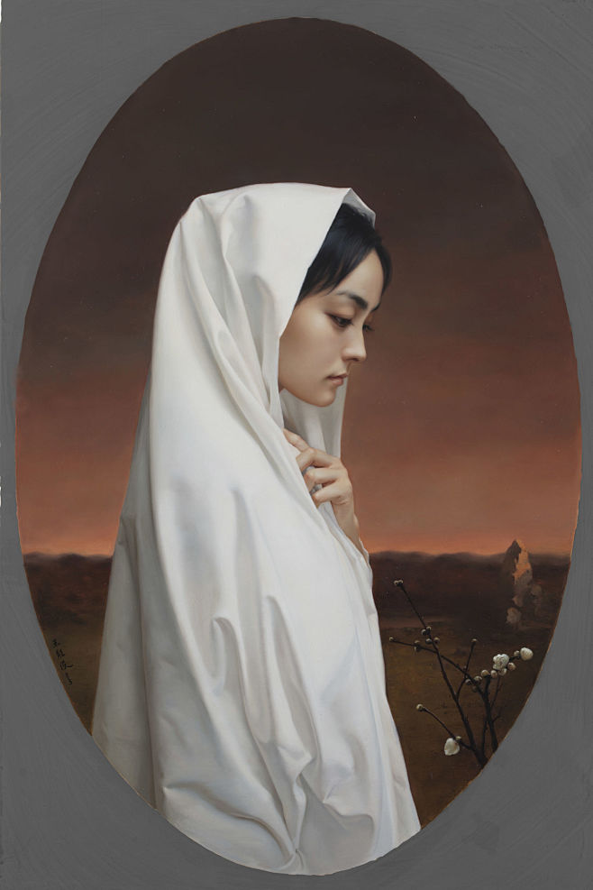 王能俊人物油画