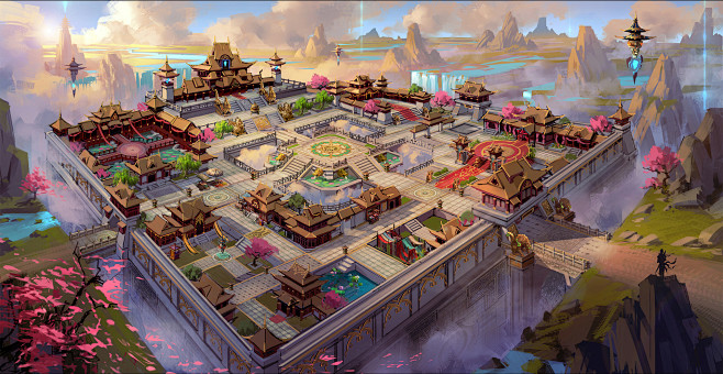 主城概念火熊网