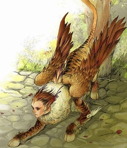 山臊,古代神兽之一.