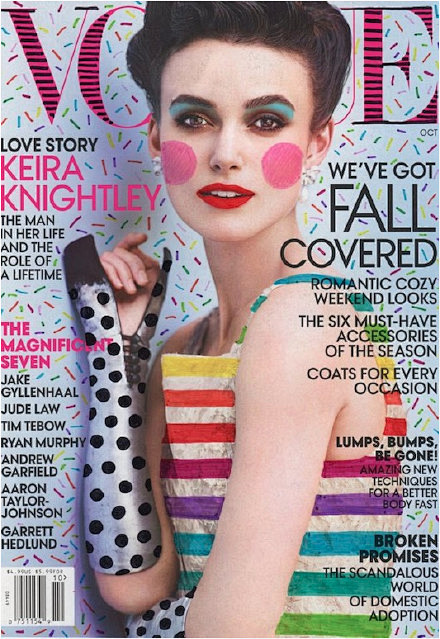 让枯燥乏味的杂志封面变得有趣。设计师Ana S