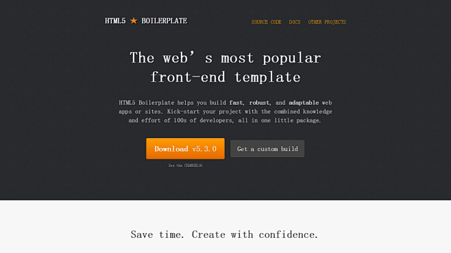 HTML5 Boilerplate: The web's most popular 