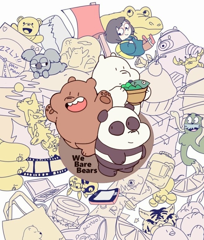 09#we bare bears##咱们裸熊#   twi:arg1557 67676767插画