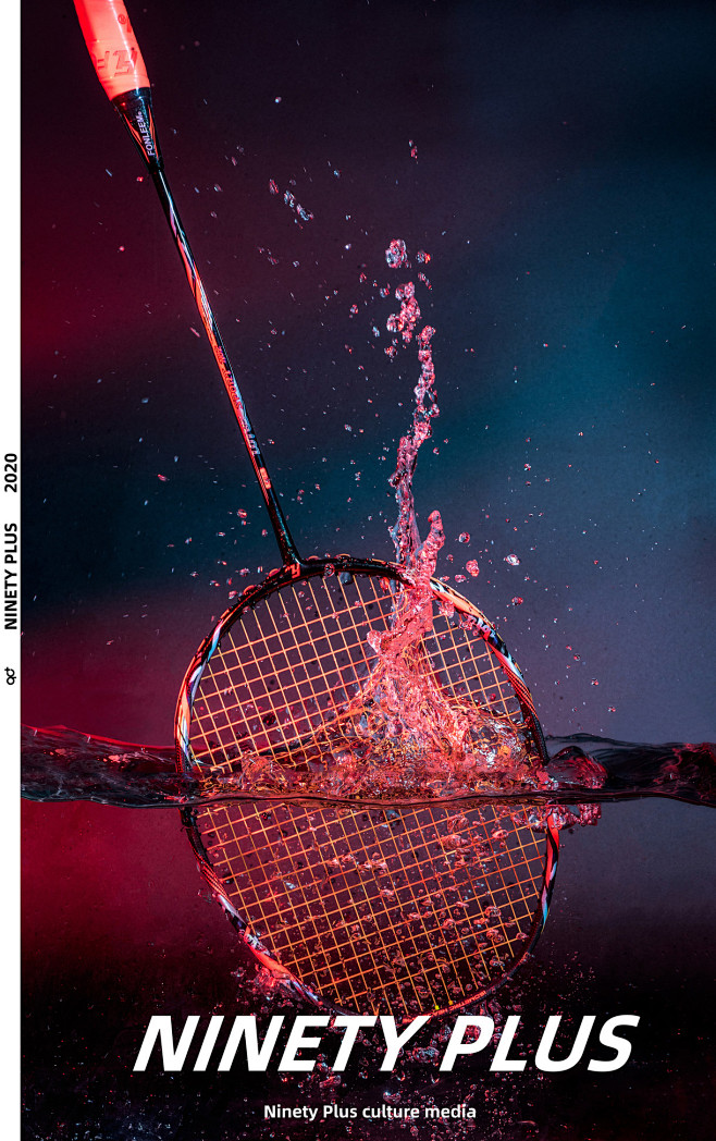 运动产品羽毛球拍摄影