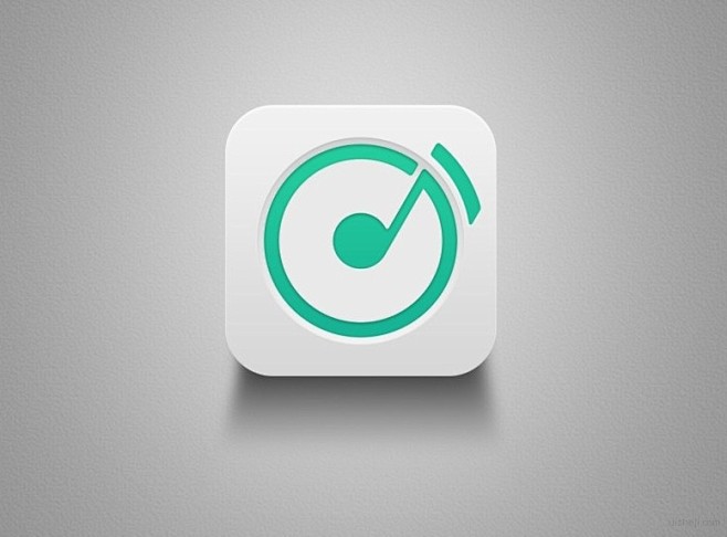 简洁的带扁平风格的appicon图标界面设计16