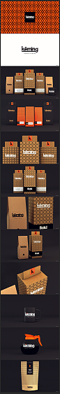 KëRNING曼特林咖啡包装设计 [13P]-平面设计#品牌VI设计