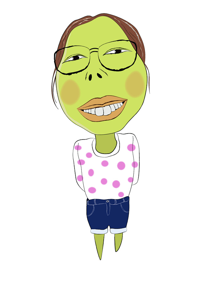 蒋小月子从紫橙冰转采于2019-04-13 10:41:42龅牙妹卡通--插画--漫画