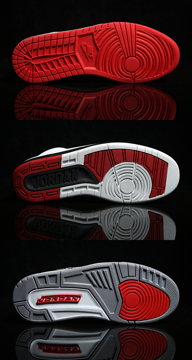 airjordan123代鞋底赏析via龙柒sneaker