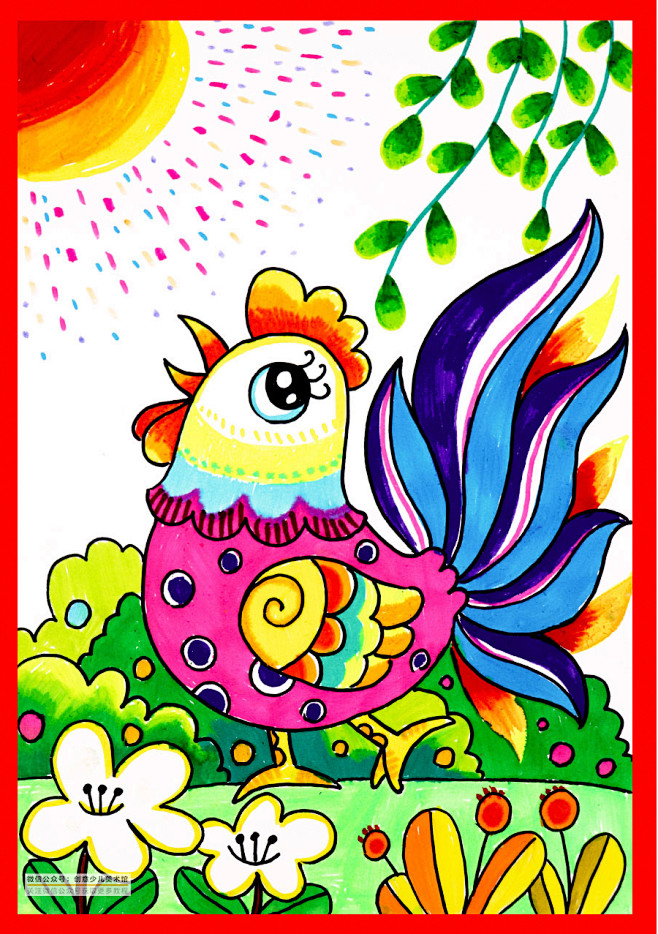 创意儿童画素材参考