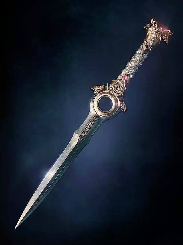 魔兽电影主要角色武器图集兽人粗犷人类精致魔兽世界