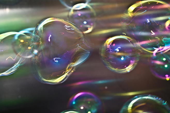 泡泡素材壁纸背景
