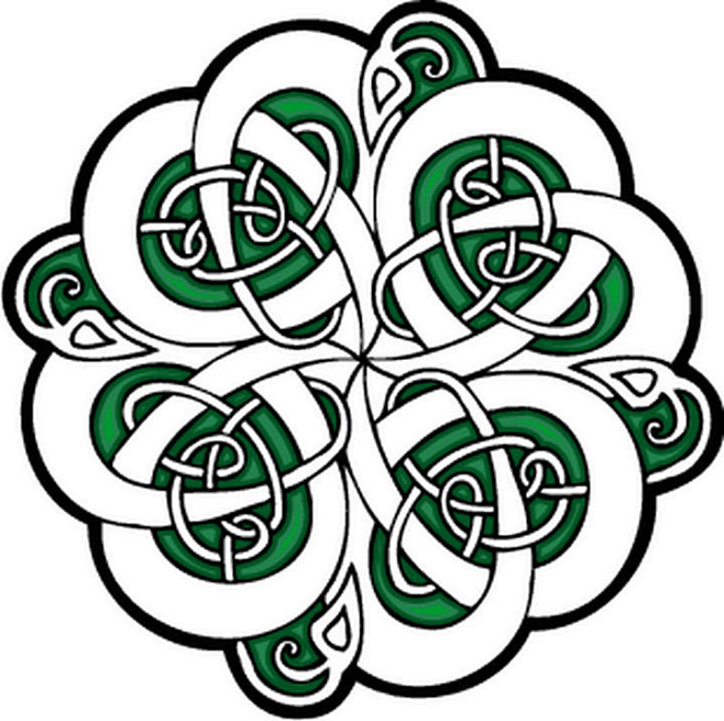 凯尔特结celticknot是源自苏格兰凯尔特人创造使用的一种线性连续交织