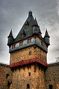 中世纪，城堡罗姆罗德，黑森，通过伊戈尔德国图片