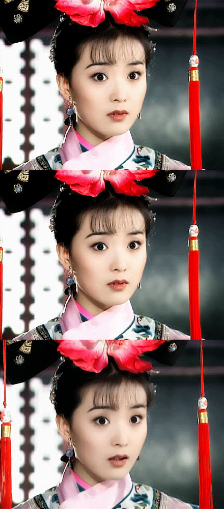 还珠格格ii晴儿调色图比较喜欢第二部的晴儿