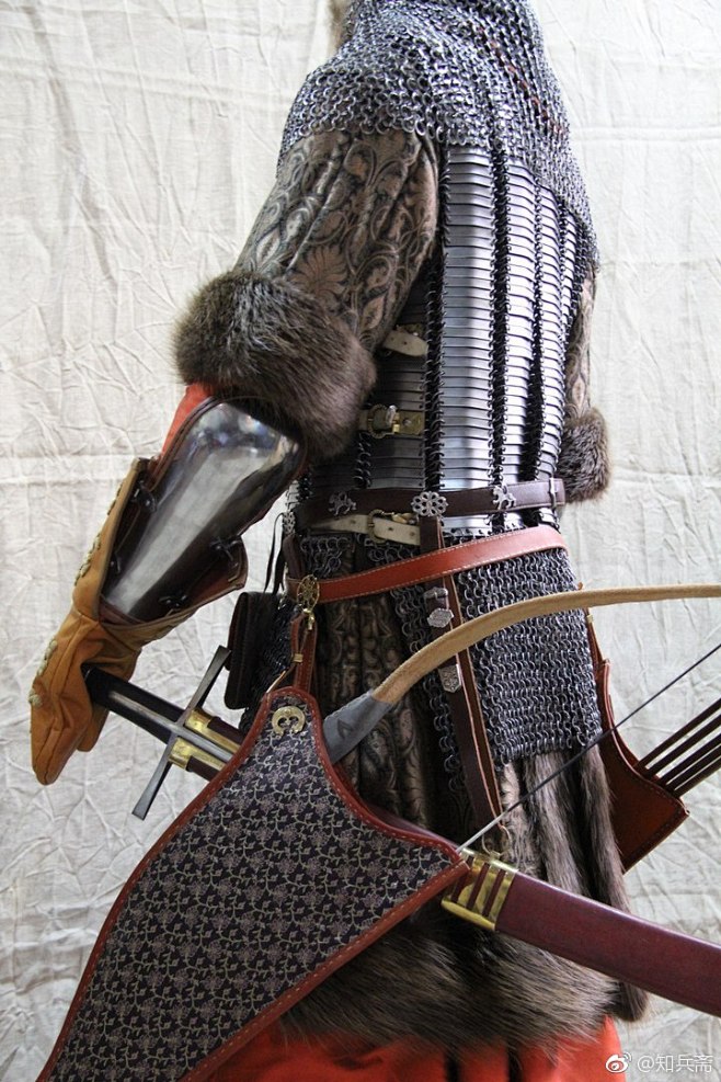军事历史全触达甲胄冷兵器古罗斯来自知兵斋微博