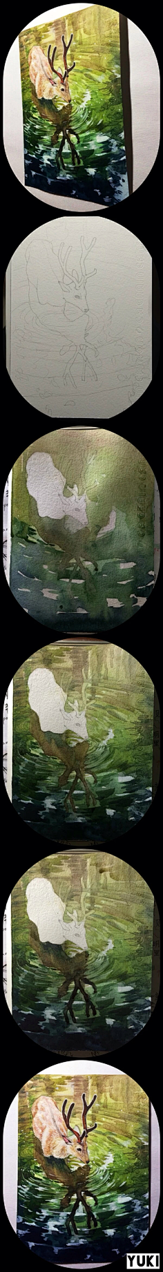水蓝0采集到水彩教程