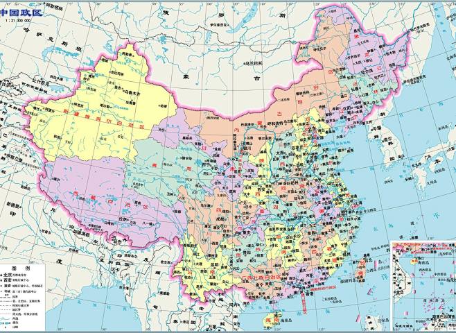 高清中国地图桌面壁纸下载(2)_中国地图高清版