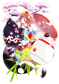 插画革命采集到P站画师hakusai