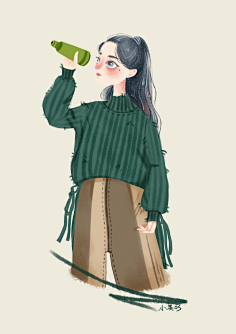 Twinsvicky采集到美美插画