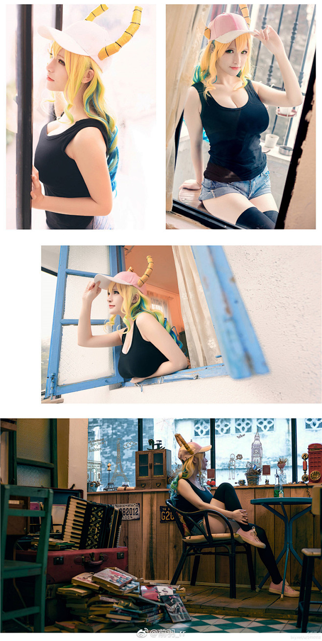 小林家的龙女仆世界级的大胸龙露科亚的cos欣赏动漫新闻动漫论坛动漫