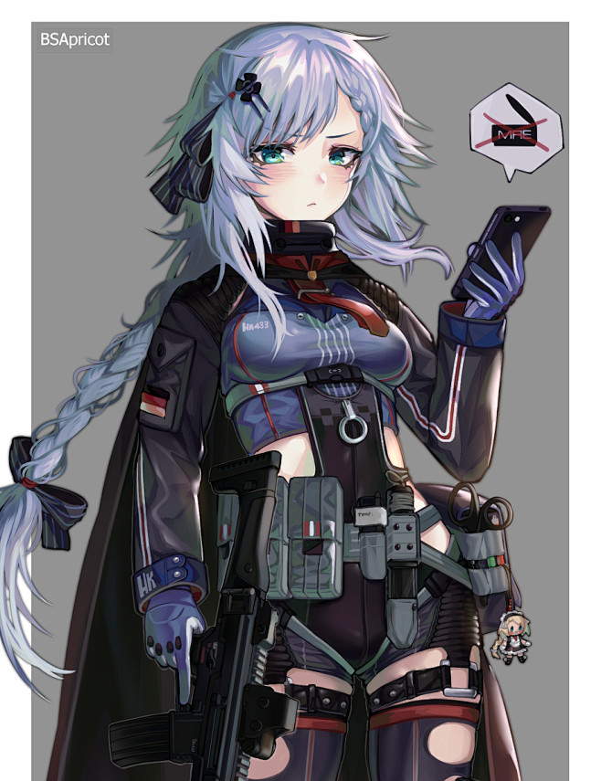 #少女前线 HK433 - BSApricot的插画