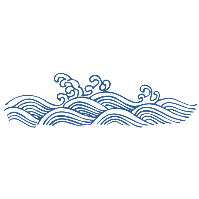 中国古风传统纹样祥云海浪免抠透明图案ai矢量35