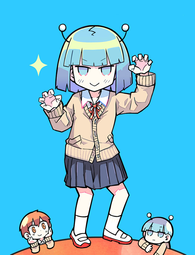 ナユタン星人メダ子さんの恋スル侵略计画寺田てら31日西a33b的插画