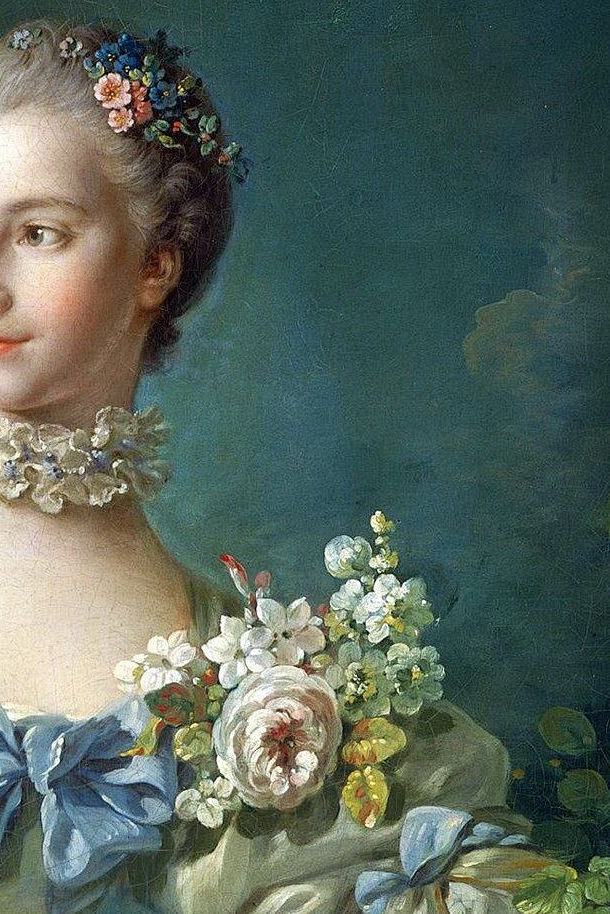 布歇fran04oisboucher17031770年的洛可可油画说不出是女子的容貌