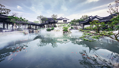 白天常做梦采集到景观空间/中式/新亚洲