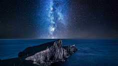 HaleyComet采集到星月夜