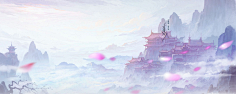 花玴采集到仙侠场景