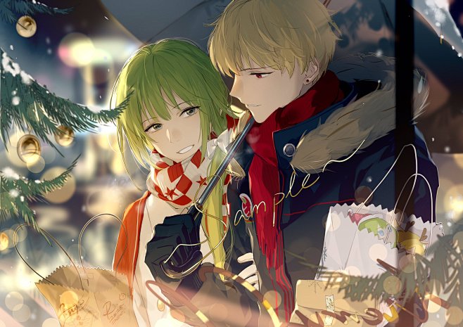 fategrandorder闪恩吉尔伽美什恩奇都twirrrrrrice0303