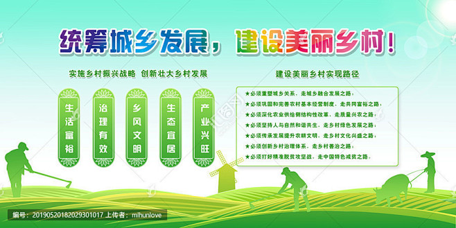 新农村 乡村振兴 五个振兴 精准扶贫 农村振兴 