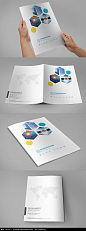 高端科技公司画册封面设计AI素材下载_封面设计图片