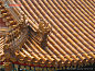 中式屋檐图片素材
