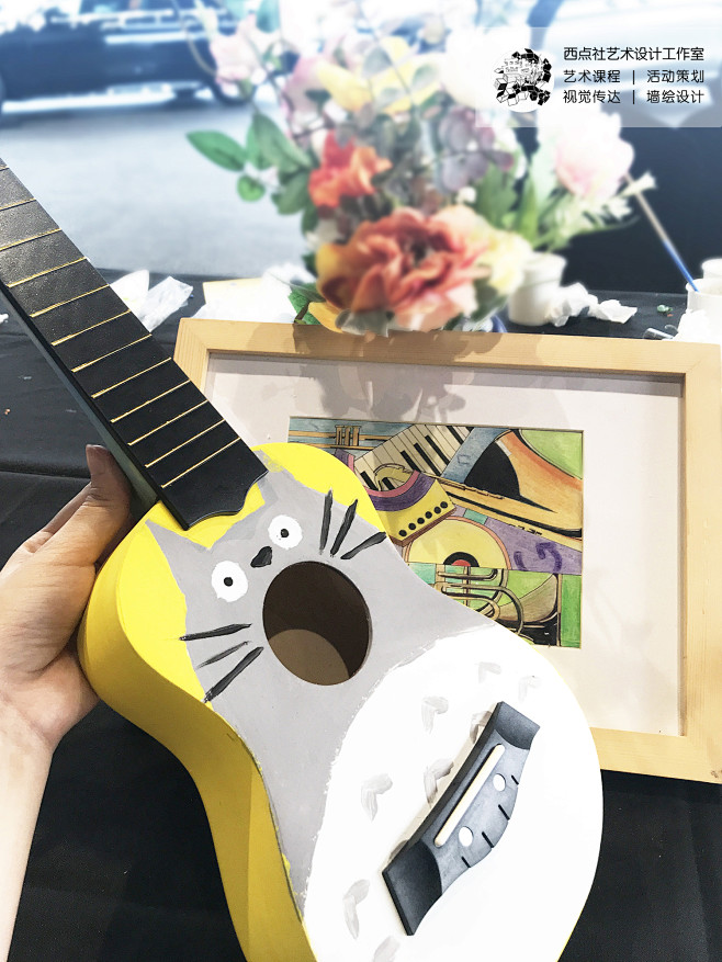 十元币从妞儿有点微微辣转采于2020-04-13 13:19:42尤克里里彩绘diy十